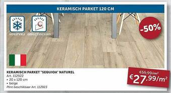 Zelfbouwmarkt Keramisch Parket aanbieding
