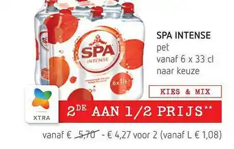 Spar Spa Intense Pet aanbieding