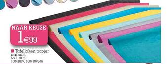 Yess Tafellaken Papier Damast aanbieding