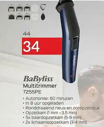 Selexion Babyliss Multitrimmer aanbieding
