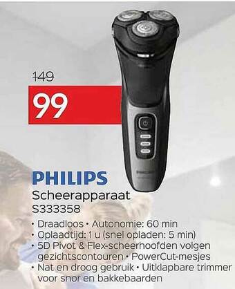Selexion Philips Scheerapparaat aanbieding