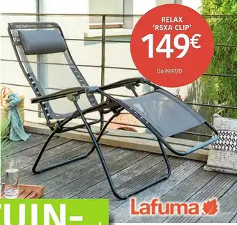 Relax 'rsxa Clip' Lafuma