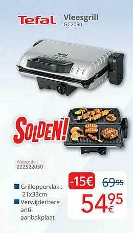 Eldi Tefal Vleesgrill aanbieding