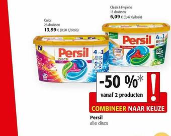 Colruyt Persil Alle Discs aanbieding