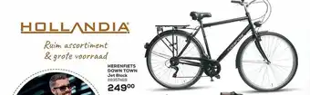 Herenfiets Down Town Jet Black