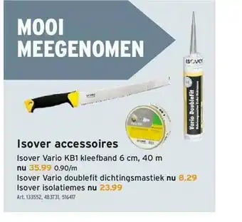 GAMMA Isover Accessoires aanbieding