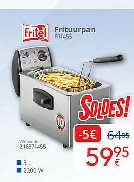 Fritel Frituurpan