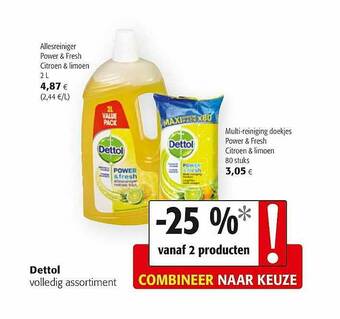 Colruyt Dettol Allesreiniger aanbieding