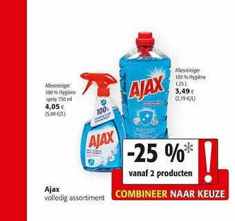 Colruyt Ajax Allesreiniger aanbieding