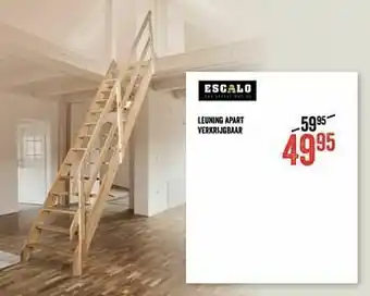 Leuning apart verkrijgbaar