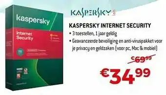 Kaspersky internet security