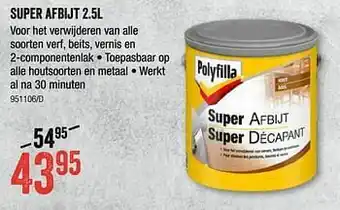 HandyHome Super afbijt aanbieding