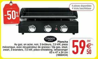 Cora Plancha aanbieding