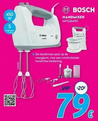 Bosch handmixer mfq36490