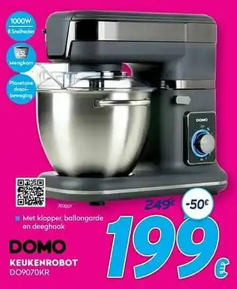 Domo keukenrobot do9070kr
