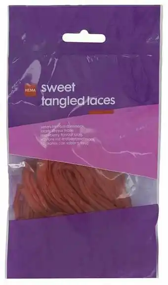HEMA Snoep Veters Met Aardbeismaak 90gram