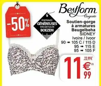 Cora Soutien-gorge à armatures beugelbeha sidney aanbieding