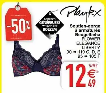 Cora Soutien-gorge à armatures beugelbeha flower elegance liberty aanbieding