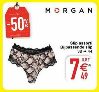 Cora Slip assorti bijpassende slip aanbieding