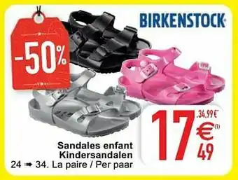 Cora Sandales enfant kindersandalen aanbieding