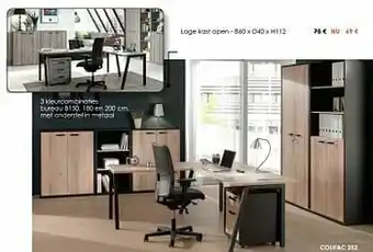 Lage kast open