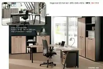 Krea Hoge kast 2d met slot aanbieding
