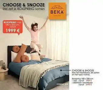 Boxspring vast