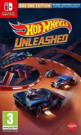 Dreamland Nintendo Switch Hot Wheels Unleashed Day One Edition ENG/FR aanbieding