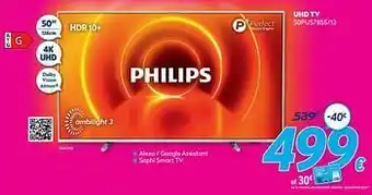 Krëfel Philips uhd tv 50pus7855-12 aanbieding