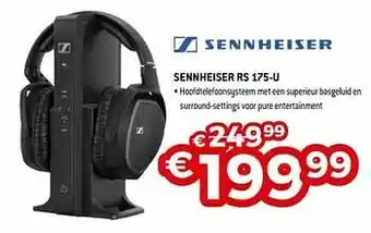Exellent Sennheiser rs 175-u aanbieding