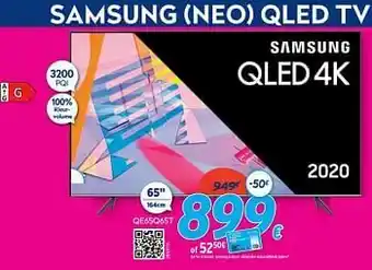 Krëfel Samsung qled 4k tv qe65q65t aanbieding