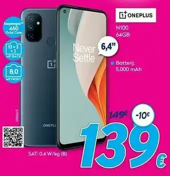 Oneplus n100 64gb