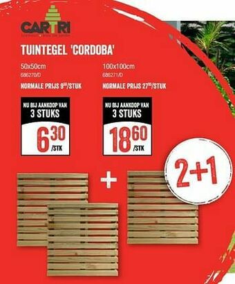 Tuintegel cordoba