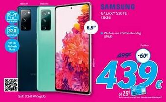 Krëfel Samsung galaxy s20 fe 128gb aanbieding