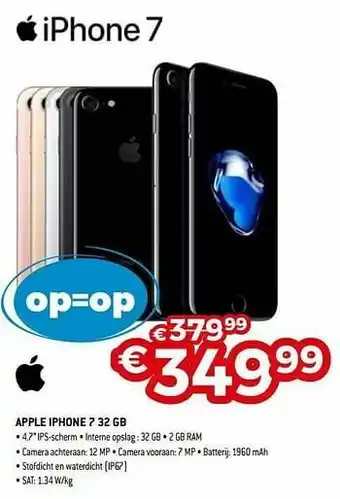 Exellent Apple iphone 7 32 gb aanbieding