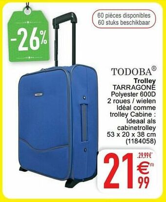 Cora Trolley tarragone aanbieding