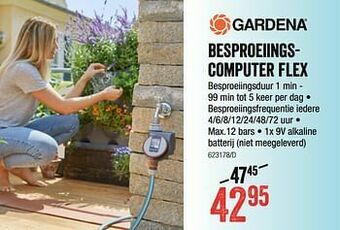 Besproeiingscomputer flex