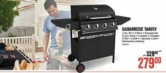 HandyHome Gasbarbecue dakota aanbieding