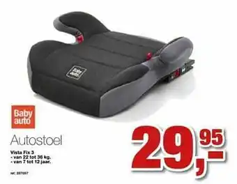 Autostoel vista fix 3