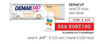 Spar Demak'up aanbieding