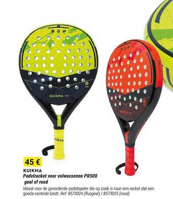 Decathlon Kuikma padelracket voor volwassenen aanbieding