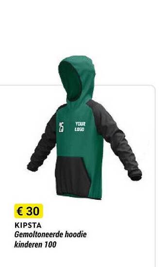 Decathlon Kipsta gemoltoneerde hoodie kinderen 100 aanbieding