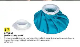 Decathlon Offload ijszak voor rugby maat l aanbieding