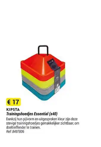Decathlon Kipsta trainingshoedjes essential aanbieding