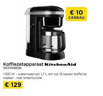 Molecule Koffiezetapparaat kitchenaid aanbieding