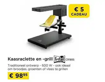 Molecule Kaasraclette en grill fritel aanbieding