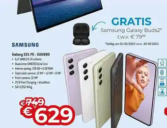 Exellent Samsung galaxy s21 fe - sug990 aanbieding