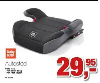 Paradisio Autostoel Baby Auto aanbieding