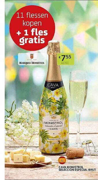 BelBev Cava Monistrol Seleccion Especial Brut aanbieding