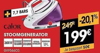 Electro Depot Calor Stoomgenerator aanbieding